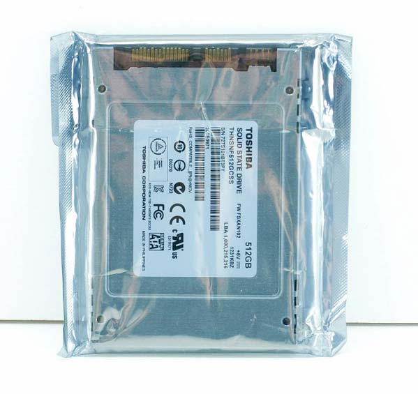 Тест SSD Toshiba THNSNF512GCSS 512ГБ